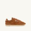 Sneaker Windspin aus erdfarbenem Wildleder