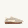 SNEAKER WINDSPIN IN WIFE UND LEDER, FARBE WIFE UND RUTABAGA