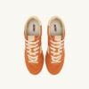 SNEAKER WINDSPIN IN WILDLEDER UND LEDER FARBE FANTA UND SNEAKER WINDSPIN IN WILDLEDER UND LEDER FARBE FANTA UND