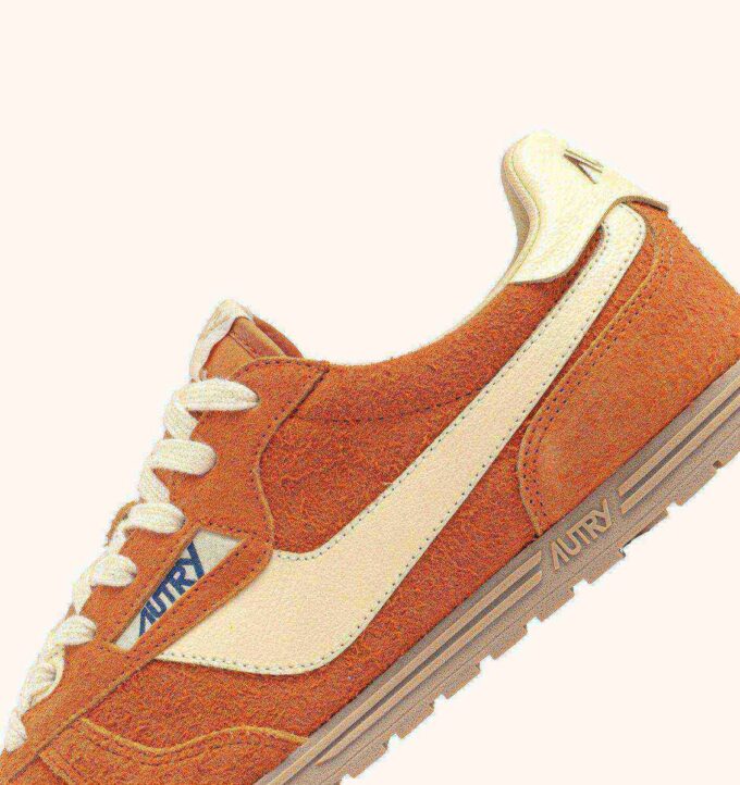 SNEAKER WINDSPIN IN WILDLEDER UND LEDER FARBE FANTA UND SNEAKER WINDSPIN IN WILDLEDER UND LEDER FARBE FANTA UND