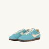 Sneaker Windspin in Wildleder und Leder, Farben Kyoto und Rübenblätter