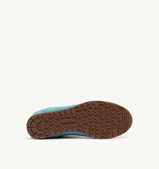 Sneaker Windspin in Wildleder und Leder, Farben Kyoto und Rübenblätter