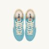 Sneaker Windspin in Wildleder und Leder, Farben Kyoto und Rübenblätter