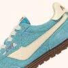 Sneaker Windspin in Wildleder und Leder, Farben Kyoto und Rübenblätter