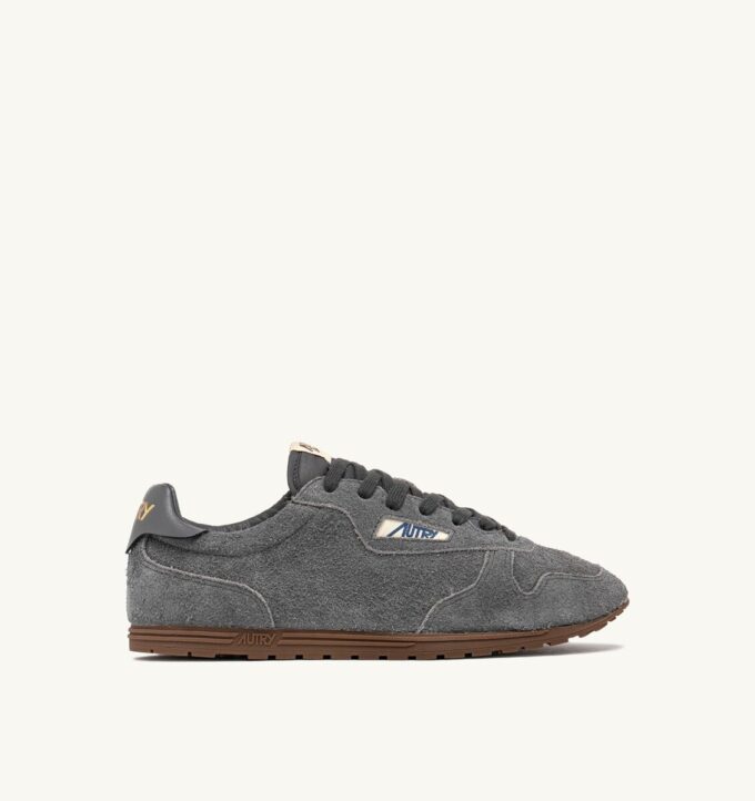 SNEAKERS WINDSPIN AUS AVION-WILDLEDER