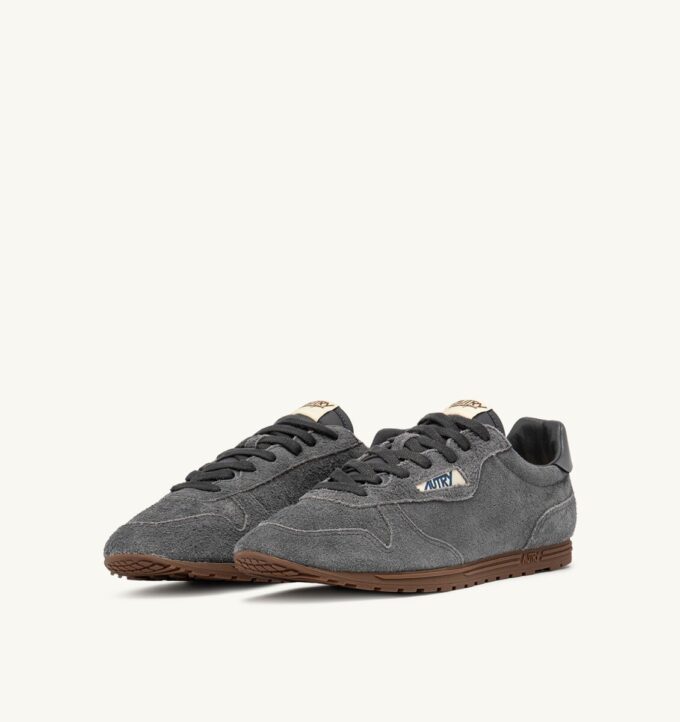 SNEAKERS WINDSPIN AUS AVION-WILDLEDER