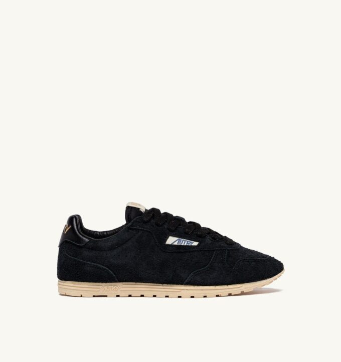 SNEAKERS WINDSPIN AUS SCHWARZEM WILDLEDER