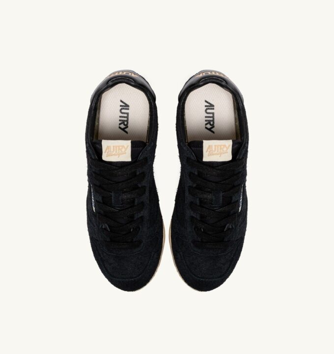 SNEAKERS WINDSPIN AUS SCHWARZEM WILDLEDER