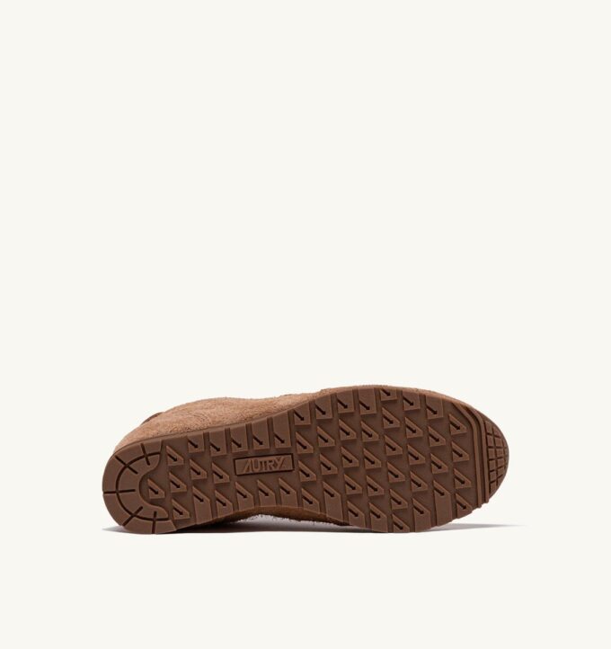 SNEAKERS WINDSPIN AUS SIENA-WILDLEDER