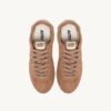 SNEAKERS WINDSPIN AUS SIENA-WILDLEDER