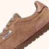 SNEAKERS WINDSPIN AUS SIENA-WILDLEDER