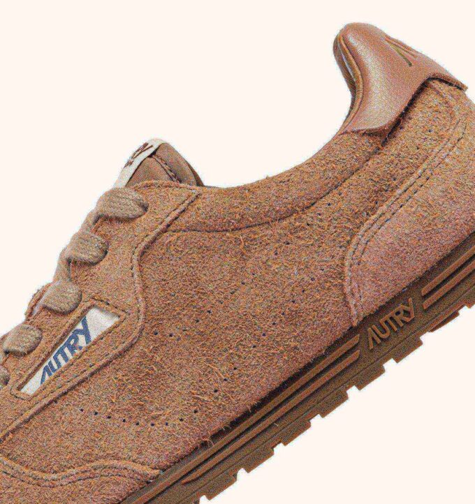 SNEAKERS WINDSPIN AUS SIENA-WILDLEDER
