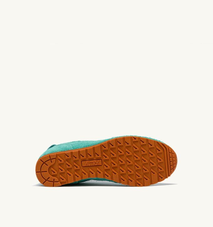 SNEAKERS WINDSPIN AUS TÜRKIS WILDLEDER
