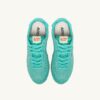 SNEAKERS WINDSPIN AUS TÜRKIS WILDLEDER