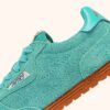 SNEAKERS WINDSPIN AUS TÜRKIS WILDLEDER