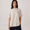 T-Shirt mit gesticktem Autry-Logo für Damen T-Shirt mit gesticktem Autry-Logo für Damen