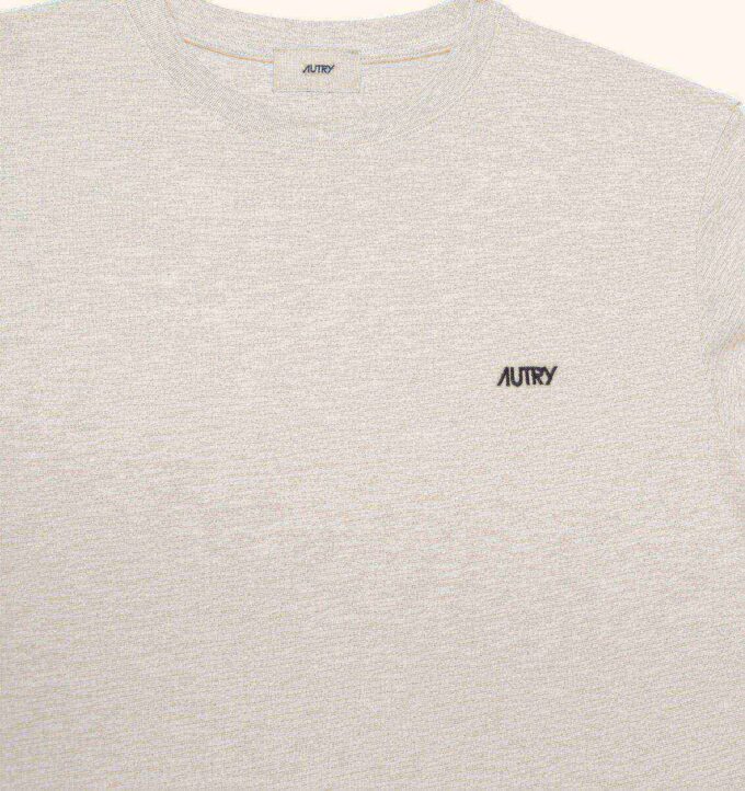 T-Shirt mit gesticktem Autry-Logo für Damen T-Shirt mit gesticktem Autry-Logo für Damen
