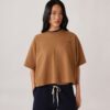 TONAL LOGO BOXY TEE DAMEN TONAL LOGO BOXY TEE DAMEN