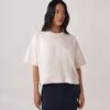 TONAL LOGO BOXY TEE DAMEN TONAL LOGO BOXY TEE DAMEN