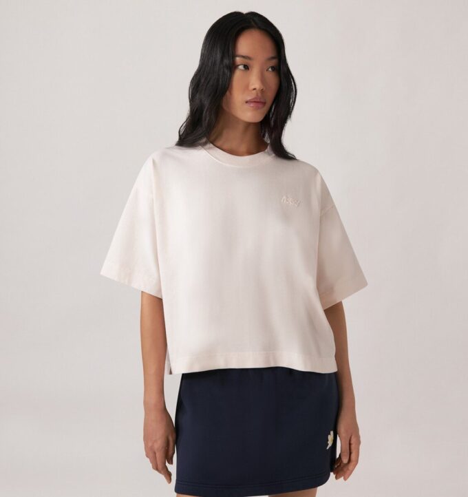 TONAL LOGO BOXY TEE DAMEN TONAL LOGO BOXY TEE DAMEN