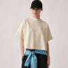 TONAL LOGO BOXY TEE DAMEN TONAL LOGO BOXY TEE DAMEN