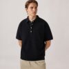 TONAL LOGO WAFFE POLO MAN
