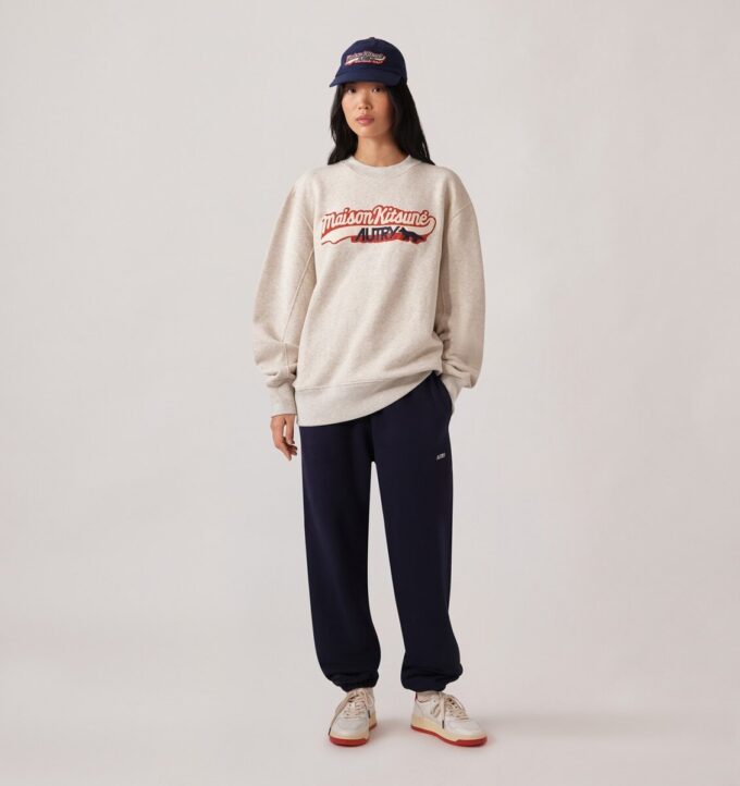 UNISEX AUTRY LOGO ‚MAISON KITSUNÉ‘ SWEATSHIRT UNISEX AUTRY LOGO ‚MAISON KITSUNÉ‘ SWEATSHIRT