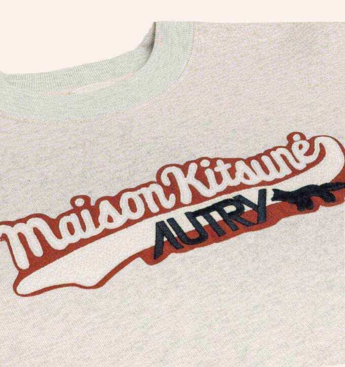 UNISEX AUTRY LOGO ‚MAISON KITSUNÉ‘ SWEATSHIRT UNISEX AUTRY LOGO ‚MAISON KITSUNÉ‘ SWEATSHIRT