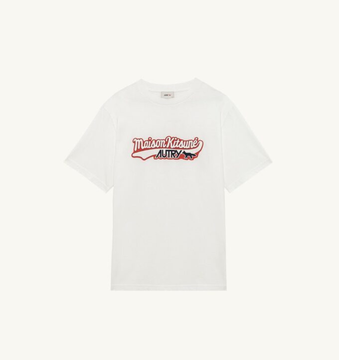 UNISEX AUTRY LOGO ‚MAISON KITSUNÉ‘ T-SHIRT UNISEX AUTRY LOGO ‚MAISON KITSUNÉ‘ T-SHIRT