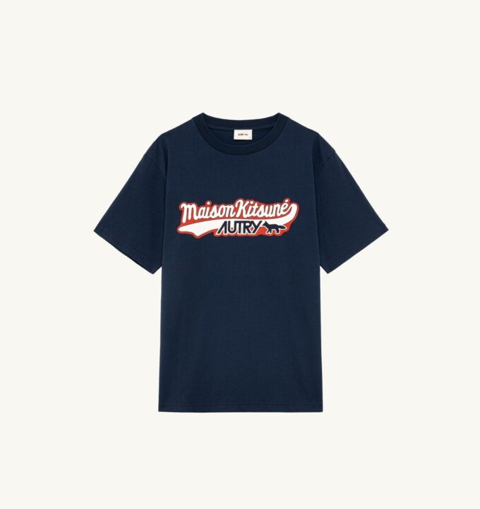 UNISEX AUTRY LOGO ‚MAISON KITSUNÉ‘ T-SHIRT UNISEX AUTRY LOGO ‚MAISON KITSUNÉ‘ T-SHIRT