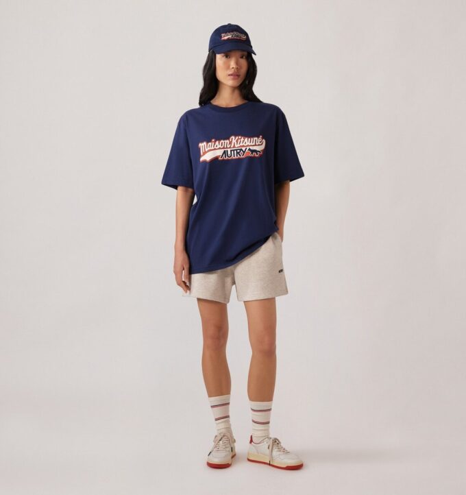 UNISEX AUTRY LOGO ‚MAISON KITSUNÉ‘ T-SHIRT UNISEX AUTRY LOGO ‚MAISON KITSUNÉ‘ T-SHIRT