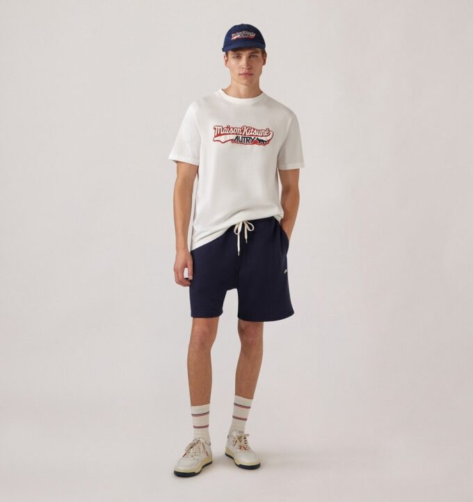 UNISEX AUTRY LOGO ‚MAISON KITSUNÉ‘ T-SHIRT UNISEX AUTRY LOGO ‚MAISON KITSUNÉ‘ T-SHIRT