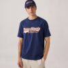 UNISEX AUTRY LOGO ‚MAISON KITSUNÉ‘ T-SHIRT UNISEX AUTRY LOGO ‚MAISON KITSUNÉ‘ T-SHIRT
