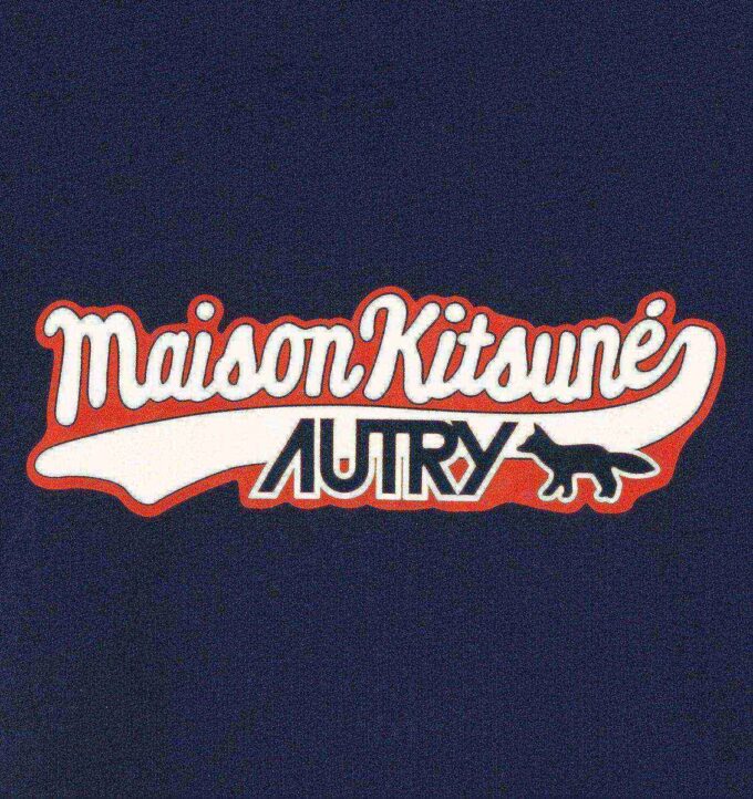 UNISEX AUTRY LOGO ‚MAISON KITSUNÉ‘ T-SHIRT UNISEX AUTRY LOGO ‚MAISON KITSUNÉ‘ T-SHIRT