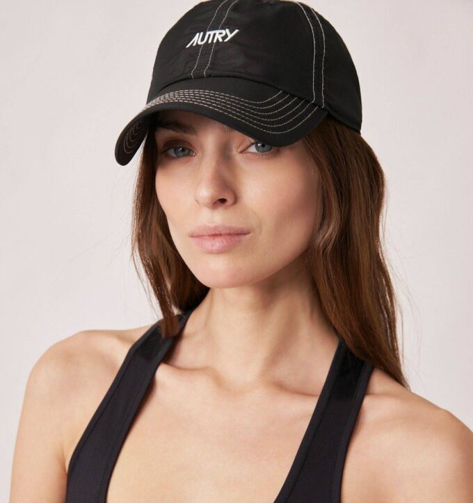 Unisex-Baseballkappe aus Nylon mit gesticktem Logo