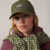 Unisex-Baseballkappe mit gesticktem Kontrastlogo