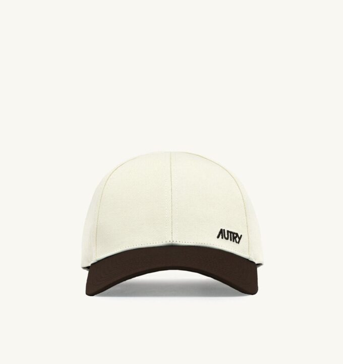 Unisex-Baseballkappe mit gesticktem Logo, zweifarbig