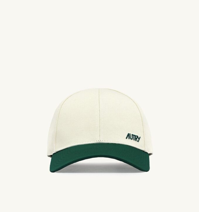 Unisex-Baseballkappe mit gesticktem Logo, zweifarbig