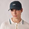 Unisex-Baseballkappe mit kontrastierendem, gesticktem Logo
