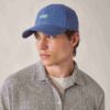Unisex-Baseballkappe mit kontrastierendem, gesticktem Logo