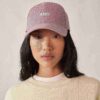 Unisex-Baseballkappe mit kontrastierendem, gesticktem Logo
