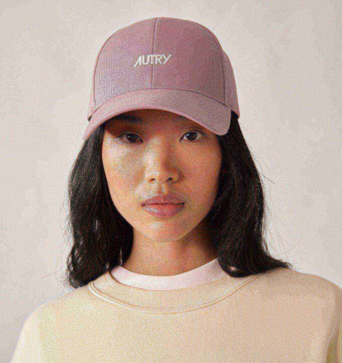 Unisex-Baseballkappe mit kontrastierendem, gesticktem Logo