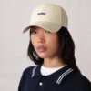 Unisex-Baseballkappe mit kontrastierendem, gesticktem Logo