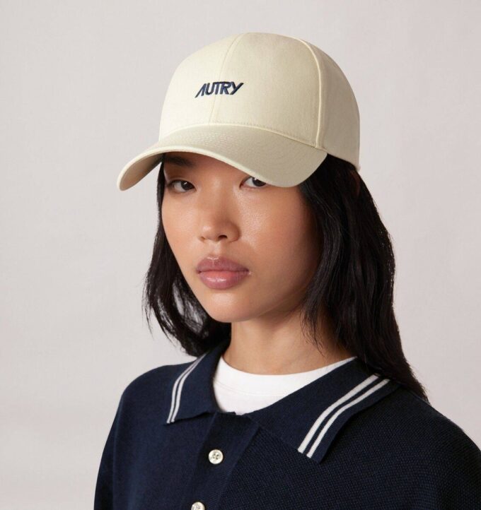 Unisex-Baseballkappe mit kontrastierendem, gesticktem Logo