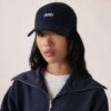 Unisex-Baseballkappe mit kontrastierendem, gesticktem Logo