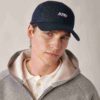 Unisex-Baseballkappe mit kontrastierendem, gesticktem Logo