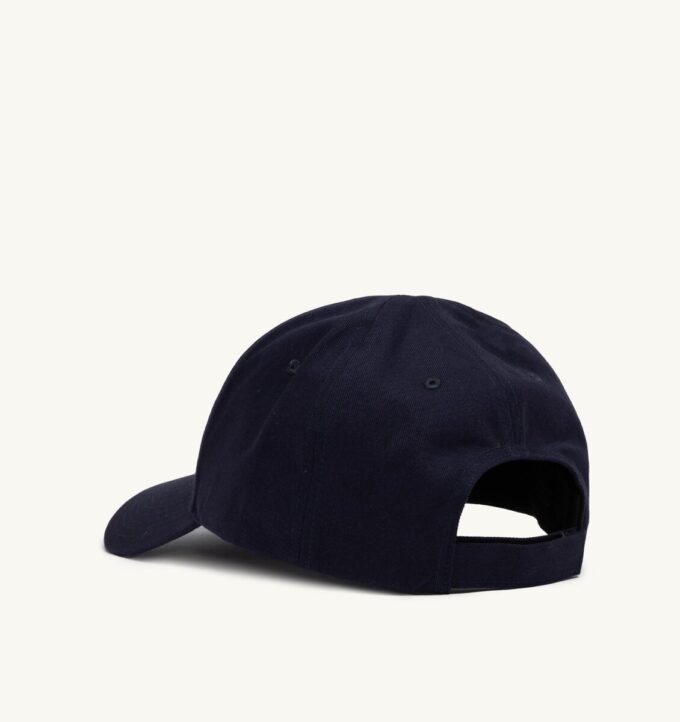 Unisex-Baseballkappe mit kontrastierendem, gesticktem Logo