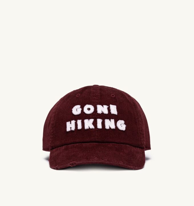 Unisex-Baseballkappe „Wandern gegangen“