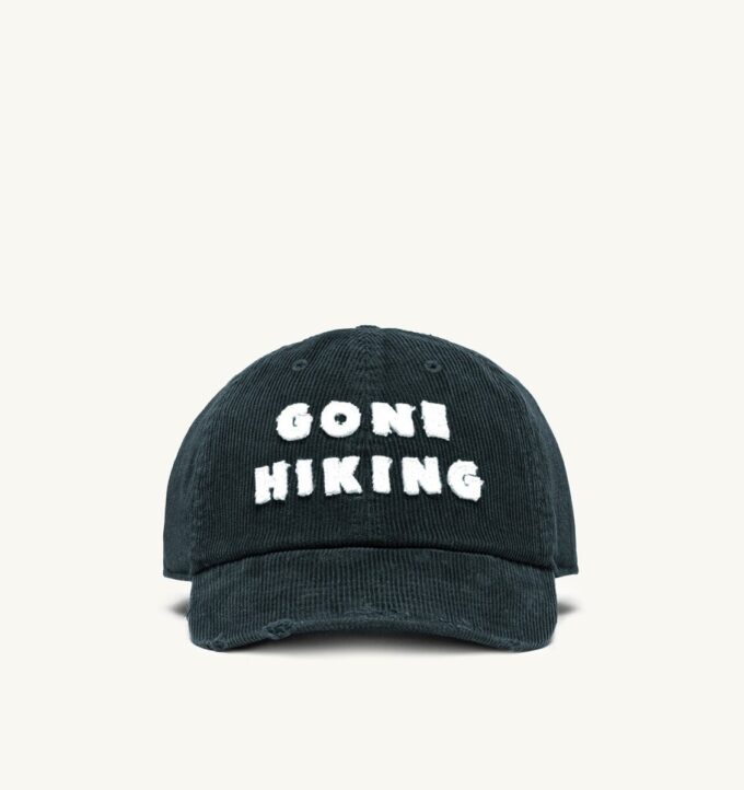 Unisex-Baseballkappe „Wandern gegangen“