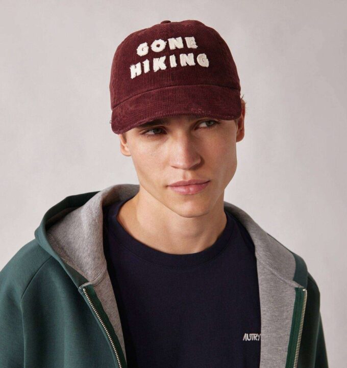 Unisex-Baseballkappe „Wandern gegangen“
